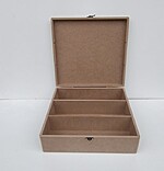 Cufar pentru sticle, 3 compartimente - imagine 4